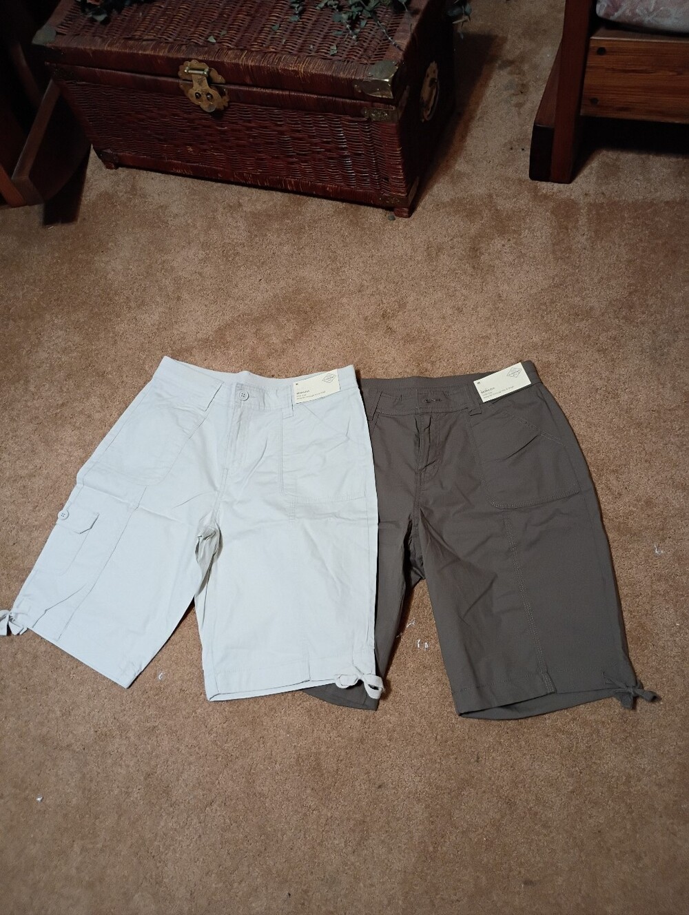 Ladies Bermuda Shorts Pair